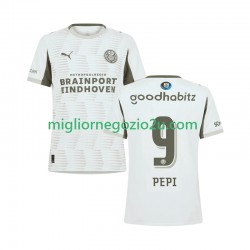 Maglia PSV Eindhoven Ricardo Pepi 9 Uomo Terza Divisa 2025-2026 Manica Corta