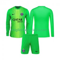 Maglia Paris Saint-Germain Portiere Bambino Trasferta Divisa 2025-2026 Manica Lunga