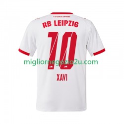 Maglia RB Leipzig Xavi Simons 10 Uomo Casa Divisa 2025-2026 Manica Corta