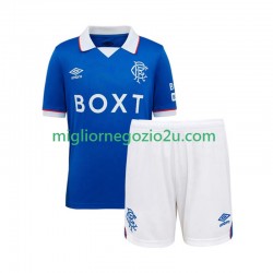 Maglia Rangers Bambino Casa Divisa 2025-2026 Manica Corta