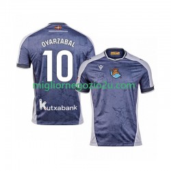 Maglia Real Sociedad Mikel Oyarzabal 10 Uomo Trasferta Divisa 2025-2026 Manica Corta