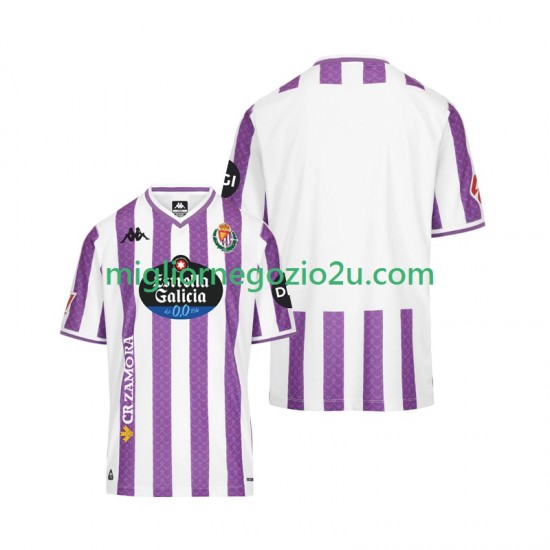 Maglia Real Valladolid Uomo Casa Divisa 2025-2026 Manica Corta