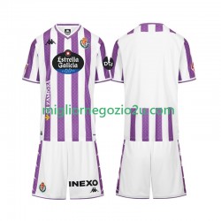 Maglia Real Valladolid Bambino Casa Divisa 2025-2026 Manica Corta