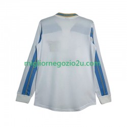 Maglia SS Lazio 2000 Retro Uomo Trasferta Divisa 1999 Manica Lunga