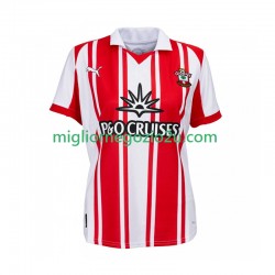 Maglia Southampton Uomo Casa Divisa 2025-2026 Manica Corta