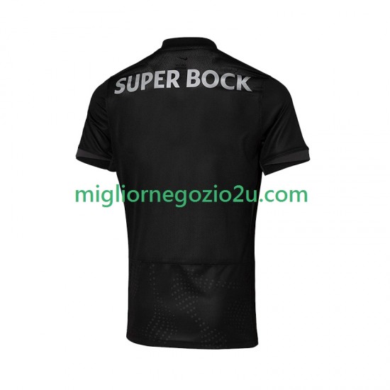 Maglia Sporting CP Uomo Trasferta Divisa 2025-2026 Manica Corta