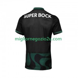 Maglia Sporting CP Uomo Trasferta Divisa Quarta Divisa 2025-2026 Manica Corta