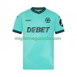 Maglia Wolverhampton Wanderers Uomo Trasferta Divisa 2024-2025 Manica Corta