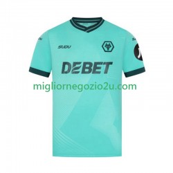 Maglia Wolverhampton Wanderers Uomo Trasferta Divisa 2025-2026 Manica Corta