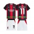 Maglia AC Milan Ibrahimović 11 Bambino Casa Divisa 2026-2027 Manica Corta
