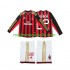 Maglia AC Milan Kaka 22 2013 2014 Retro Bambino Casa Divisa Manica Lunga