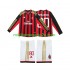Maglia AC Milan RONALDINHO 80 2013 2014 Retro Bambino Casa Divisa Manica Lunga