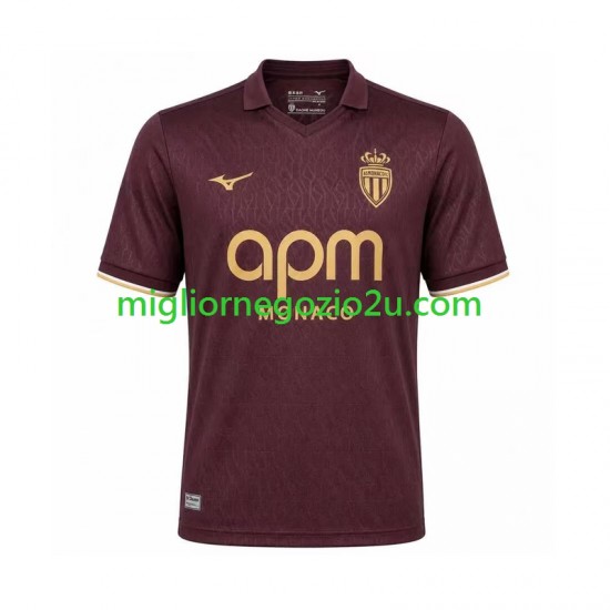 Maglia AS Monaco Uomo Trasferta Divisa 2026-2027 Manica Corta