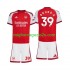 Maglia Arsenal Bruno Guimaraes 39 Bambino Casa Divisa 2026-2027 Manica Corta