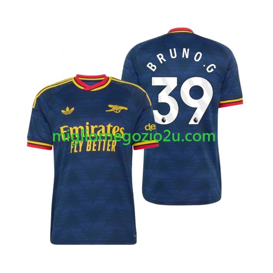 Maglia Arsenal Bruno Guimaraes 39 Uomo Trasferta Divisa 2026-2027 Manica Corta