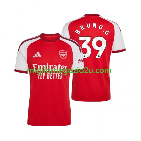 Maglia Arsenal Bruno Guimaraes 39 Uomo Casa Divisa 2026-2027 Manica Corta