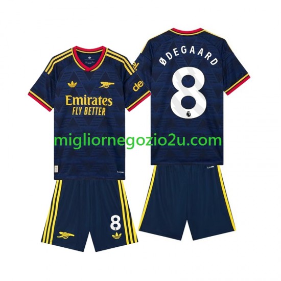 Maglia Arsenal Martin Odegaard 8 Bambino Trasferta Divisa 2026-2027 Manica Corta