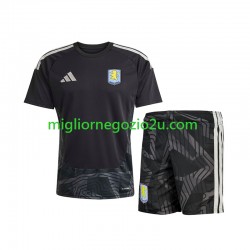 Maglia Aston Villa Portiere Bambino Trasferta Divisa 2026-2027 Manica Corta