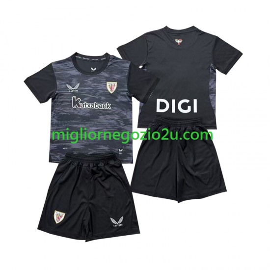 Maglia Athletic Bilbao Portiere Bambino Casa Divisa 2026-2027 Manica Corta