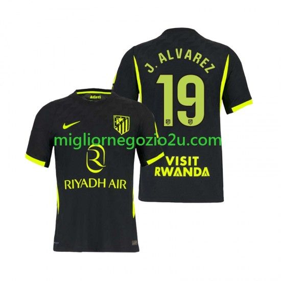 Maglia Atlético Madrid Julian Alvarez 19 Uomo Trasferta Divisa 2026-2027 Manica Corta