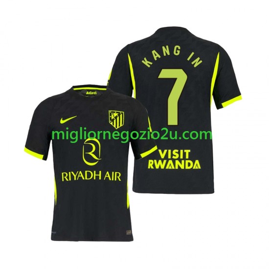 Maglia Atlético Madrid Lee Kang-in 7 Uomo Trasferta Divisa 2026-2027 Manica Corta