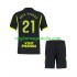 Maglia Atlético Madrid Obed Vargas 21 Bambino Trasferta Divisa 2026-2027 Manica Corta