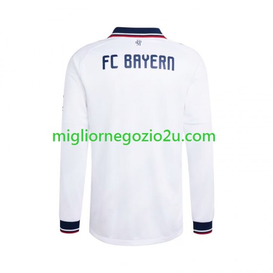 Maglia FC Bayern München Uomo Trasferta Divisa 2026-2027 Manica Lunga