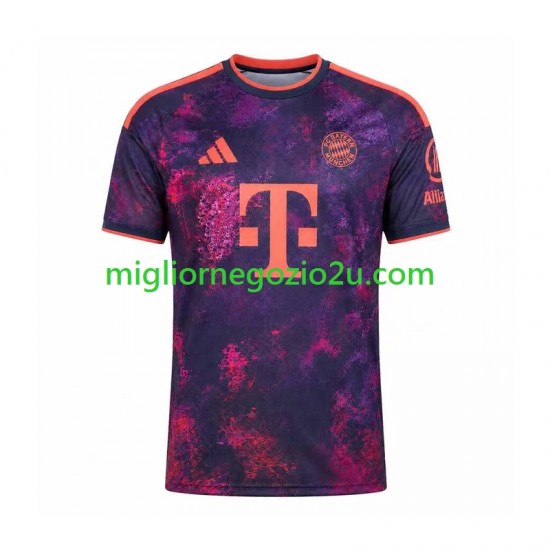 Maglia FC Bayern München Uomo Terza Divisa 2026-2027 Manica Corta