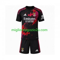 Maglia Benfica Bambino Terza Divisa 2026-2027 Manica Corta