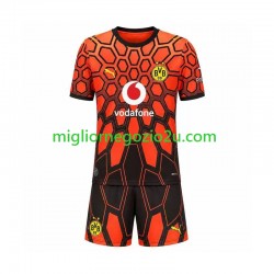 Maglia Borussia Dortmund Portiere Bambino Casa Divisa 2026-2027 Manica Corta