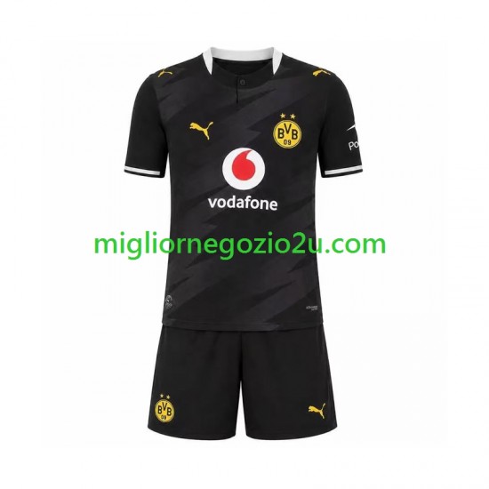 Maglia Borussia Dortmund Bambino Trasferta Divisa 2026-2027 Manica Corta