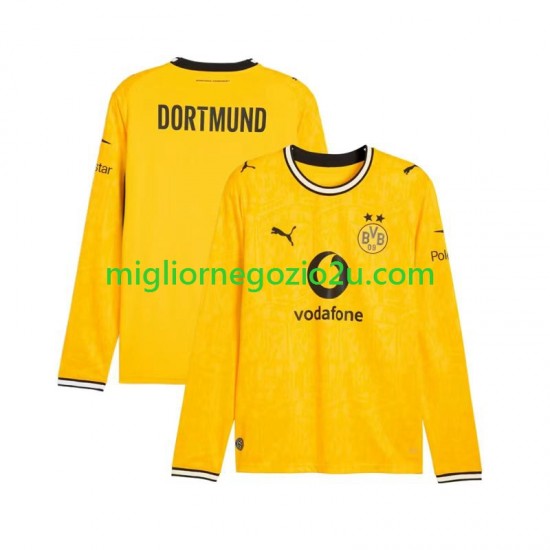 Maglia Borussia Dortmund Uomo Casa Divisa 2026-2027 Manica Lunga