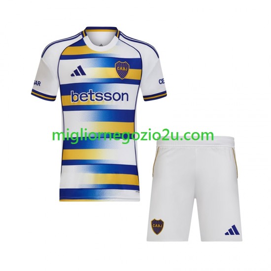 Maglia CA Boca Juniors Bambino Terza Divisa 2026-2027 Manica Corta