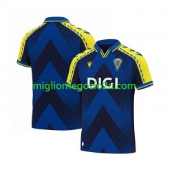 Maglia Cádiz CF Retro Uomo Casa Divisa 2025-2026 Manica Corta