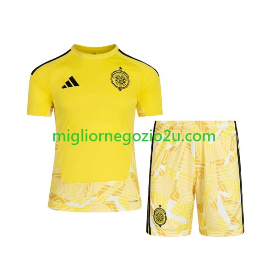 Maglia Celtic FC Portiere Bambino Casa Divisa 2026-2027 Manica Corta