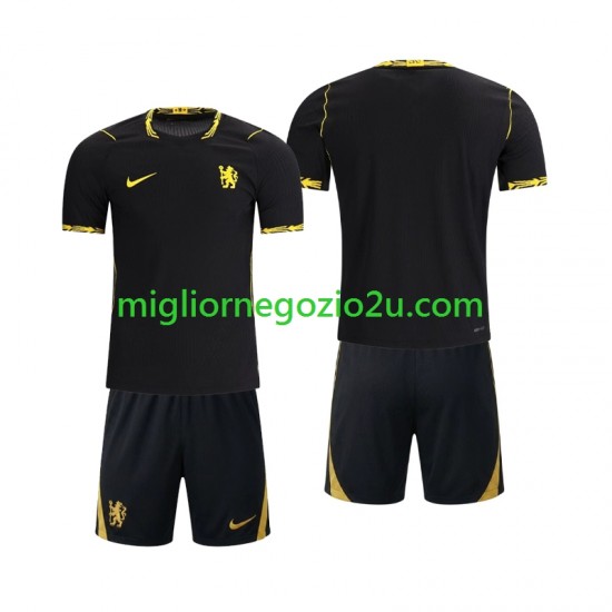 Maglia Chelsea Bambino Trasferta Divisa 2026-2027 Manica Corta