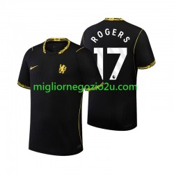 Maglia Chelsea Morgan Rogers 17 Uomo Trasferta Divisa 2026-2027 Manica Corta