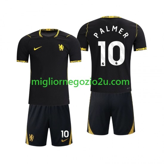Maglia Chlesea Cole Palmer 10 Bambino Trasferta Divisa 2026-2027 Manica Corta