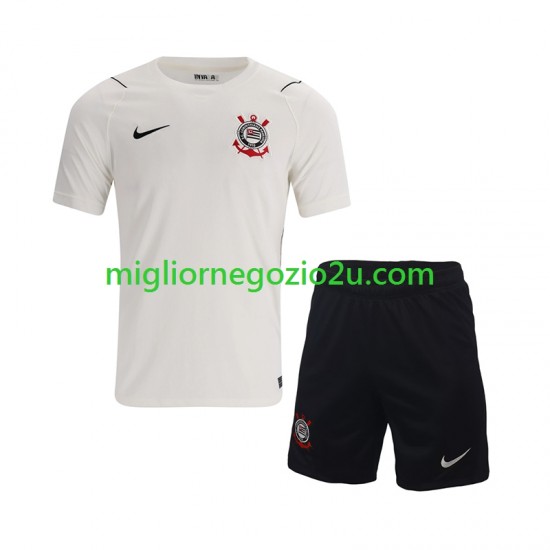 Maglia Corinthians Bambino Casa Divisa 2026-2027 Manica Corta