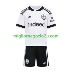 Maglia Eintracht Frankfurt Bambino Trasferta Divisa 2026-2027 Manica Corta