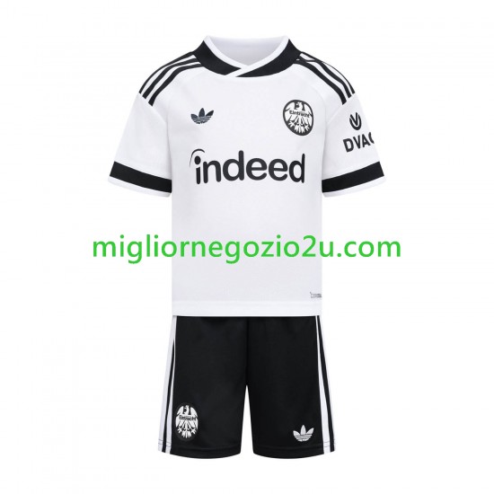Maglia Eintracht Frankfurt Bambino Trasferta Divisa 2026-2027 Manica Corta