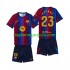 Maglia FC Barcelona Jules Kounde 23 Bambino Casa Divisa 2026-2027 Manica Corta