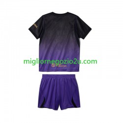 Maglia FC Barcelona Bambino Trasferta Divisa 2026-2027 Manica Corta