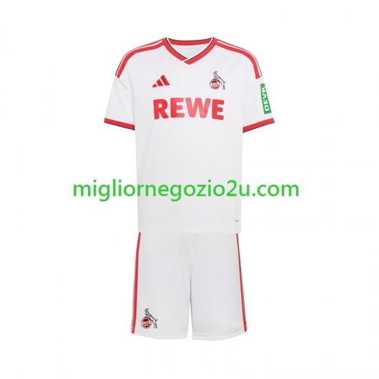 Maglia FC Köln Bambino Casa Divisa 2026-2027 Manica Corta