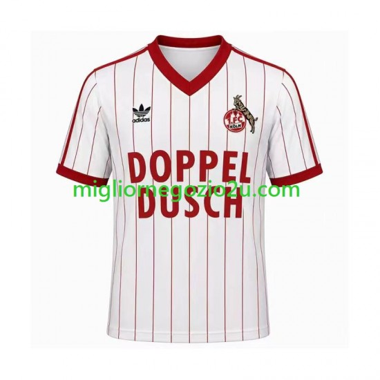 Maglia FC Köln 1982 1983 Retro Uomo Casa Divisa Manica Corta