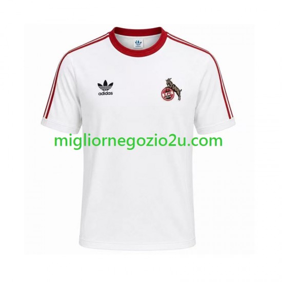 Maglia FC Köln 1986 1987 Retro Uomo Casa Divisa Manica Corta