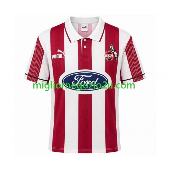 Maglia FC Köln 1995 1996 Retro Uomo Casa Divisa Manica Corta