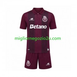 Maglia FC Porto Bambino Trasferta Divisa 2026-2027 Manica Corta