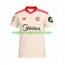 Maglia Sevilla FC Retro Uomo Casa Divisa 2025-2026 Manica Corta