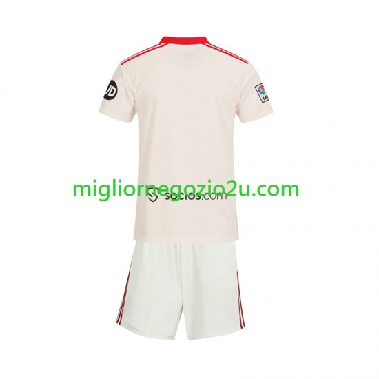 Maglia Sevilla FC Retro Bambino Casa Divisa 2025-2026 Manica Corta
